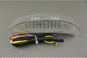 クリアリア LED テールライト + ウインカーホンダ CBR 600 RR 600RR PC37 2005-2006 Clear Rear LED Tail light + Turn Signals HONDA CBR 600 RR 600RR PC37 2005-2006