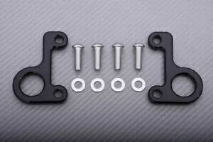 ブラック タイダウン レーシング フック ペア ホンダ CBR 600 FS / F4I PC35FS 2001-2002 Black Tie Down Racing Hooks Pair HONDA CBR 600 FS / F4I PC35FS 2001-2002