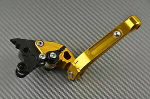 ܂肽ݒ߉\ȃNb`o[ tbvAbv S[h CNC BREMBO PR16 16X18 PR 16- Folding Adjustable Clutch Lever Flip Up Gold CNC BREMBO PR16 16X18 PR 16-