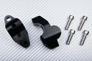 nho[ tg Nv ubN ubN 29 mm KTM X[p[ Ahx`[ S 1290 C1 2017-2020- Handlebar lift clamp block black 29 mm KTM Super Adventure S 1290 C1 2017-2020-