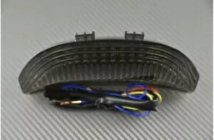 スモークリア LED テールライト + ウインカーホンダ CBR 600 RR 600RR PC37 2003-2004 Smoke Rear LED Tail light + Turn Signals HONDA CBR 600 RR 600RR PC37 2003-2004