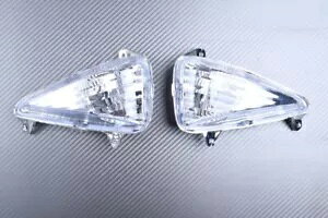 zCg NA LED tg ECJ[ z_ XLV 1000 VARADERO 2003-2012 ̃yA Pair of White Clear LED Front Turn Signals HONDA XLV 1000 VARADERO 2003-2012