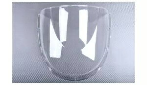 NAtgKX + zCgJ[{tgKX DUCATI 748 1995-1997 _uȗ Clear Windscreen + White Carbon Windshield DUCATI 748 1995-1997 Double Curvature