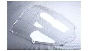 NAtgKX + IWJ[{ / tgKX KAWASAKI ZX9R ZX900E 2000-2003 Clear Windscreen + Orange Carbon / Windshield KAWASAKI ZX9R ZX900E 2000-2003