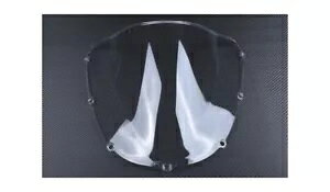 NAtgKX + zCgJ[{ / tgKXz_ CBR 954 RR SC50 2002-2003 Clear Windscreen + White Carbon / Windshield HONDA CBR 954 RR SC50 2002-2003
