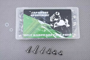 ԃlWZbg jo[T }n TDM 850 4TX 1996-2001 / 164 PCS- Intermediate screw set universal Yamaha TDM 850 4TX 1996-2001 / 164 PCS-