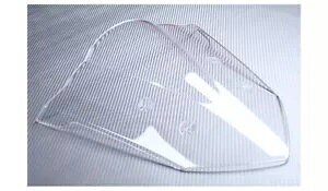 NAtgKX + zCgJ[{/tgKXz_ CBR 650 F RC74 2014-2016 Clear Windscreen + White Carbon / Windshield HONDA CBR 650 F RC74 2014-2016