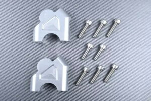 �n���h���o�[ �o�[ ���C�U�[ �V���o�[ 30mm BMW S1000XR S 1000 XR K49 2017-2019 Handlebar Bar Riser Silver 30mm BMW S1000XR S 1000 XR K49 2017-2019 �y���s�A���i�z