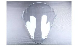 NAtgKX + zCgJ[{ / tgKXz_ CBR 600 F PC35/01 2001-2007 Clear Windscreen + White Carbon / Windshield HONDA CBR 600 F PC35/01 2001-2007