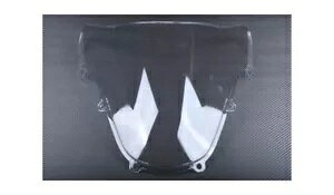 NAtgKX + J[{ubNfBXN SUZUKI GSXR GSX-R 1000 WVBL 2001-2002- Clear windshield + carbon black disc SUZUKI GSXR GSX-R 1000 WVBL 2001-2002-