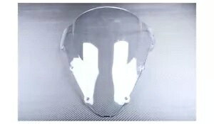 NAtgKX + zCgJ[{ / tgKXz_ CBR 600 F PC35/01 2001-2007 Clear Windscreen + White Carbon / Windshield HONDA CBR 600 F PC35/01 2001-2007