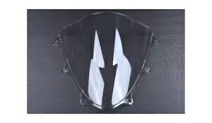 NAtgKX + zCgJ[{tgKX SUZUKI GSXR GSX-R 750 WVC4 2011-2017 Clear Windscreen + White Carbon Windshield SUZUKI GSXR GSX-R 750 WVC4 2011-2017
