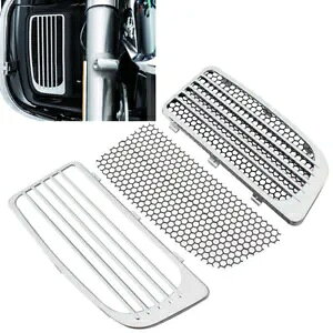 n[[c[O[hOChEgCVOWG[^[OtFAOJo[ɓK Fit For Harley Touring Road Glide Ultra CVO Radiator Grill Lower Fairing Cover