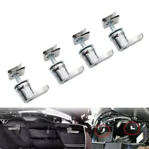Chrome4x ThobO o[ bN {g & ibg tZbg n[[ GNgOChp Chrome4x Saddlebag Lever Lock Bolts & Nuts Mounting Set For Harley Electra Glide