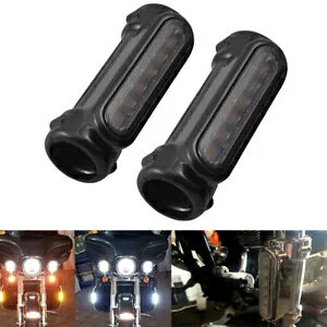 1.25 C` nCEFC NbV o[ Cg LED hCrO Cg n[[ _Ci rNg[ oCNp 1.25'' Highway Crash Bar Lights Led Driving Lights for Harley Dyna Victory Bike