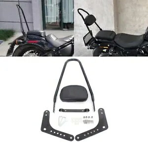 ハーレーソフテイルデラックス 114 FLHC FXBB FXST 助手席リア SissyBar バックレスト用 For Harley Softail Deluxe 114 FLHC FXBB FXST Passenger Rear SissyBar Backrest