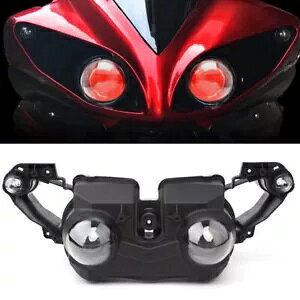 S HID bhfrACwbhCgAZuvWFN^[}n YZF R1 09-2011 Fully HID Red Devil Eye Headlight Assembly Projector For Yamaha YZF R1 09-2011