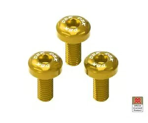 スイングアーム用ネジキット ゴールド Dbk モト モリーニ セイエメッツォ Scr 2022 - 2024- Screw kit for swing arm gold Dbk for moto morini seiemmezzo Scr 2022 - 2024-