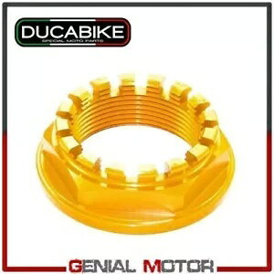 Ergal �@�B���H CNC �S�[���h�̃N���E�� �_�C�X Ducabike Ducati Monster 796 2010 - 2014 Crown Dice in Ergal Machined CNC Gold Ducabike Ducati Monster 796 2010 - 2014 �y���s�A���i�z