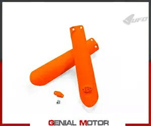 tH[N XC_[ veN^[ Ufo Plast Ktm Exc Sf 2016 - 2021 IW lI Fork Slider Protectors Ufo Plast For Ktm Exc All Models 2016 - 2021 Orange neon