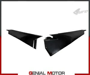 TChpl UFO vXg nXNo[i Fc 450 2019 - 2021 ubN 33911 Side Panels Ufo Plast For Husqvarna Fc 450 2019 - 2021 Black 33911