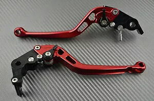 Oo[ u[Lo[ Nb`o[ bh CNC }n FAZER 600 2002 2003- Long lever brake lever clutch lever red CNC YAMAHA FAZER 600 2002 2003-