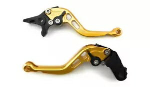 S[h V[g CNC u[LуNb` AVDB o[̃yA VOXAN ROADSTER 1999-2007 Pair of Gold Short CNC Brake and Clutch AVDB levers VOXAN ROADSTER 1999-2007