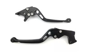 tubN O CNC u[LƃNb` AVDB o[ yA VOXAN XNu[ 2000-2007 Full Black Long CNC Brake and Clutch AVDB levers Pair VOXAN SCRAMBLER 2000-2007