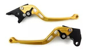 �S�[���h �����O���o�[ ABE SUZUKI GSXF 1250 GSX-F WVCH 2010-2016- Gold Long Lever with ABE SUZUKI GSXF 1250 GSX-F WVCH 2010-2016- �y���s�A���i�z