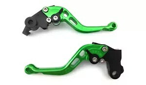 O[V[g CNC u[LуNb` AVDB o[̃yA KAWASAKI ZEPHYR 750 ZR750 Pair of Green Short CNC Brake and Clutch AVDB levers KAWASAKI ZEPHYR 750 ZR750