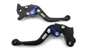 ubNu[V[gu[LNb`o[yA}n XSR 900 XSR-900 RN43 2016-2021 Black Blue Short Brake Clutch levers Pair YAMAHA XSR 900 XSR-900 RN43 2016-2021