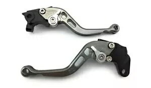 �`�^�� �V���[�g �u���[�L ���o�[ �N���b�` ���o�[ �y�A DUCATI SBK 999 H4 2003-2004- Titanium Short Brake Lever Clutch Lever Pair DUCATI SBK 999 H4 2003-2004- �y���s�A���i�z