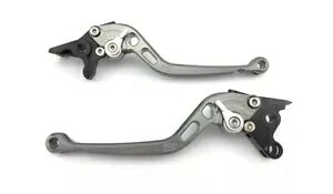 �`�^�������O�u���[�L���o�[�N���b�`���o�[�y�A���o�[ AVDB CAGIVA RIVER 600 1995-1999- Titanium long brake lever clutch lever pair levers AVDB CAGIVA RIVER 600 1995-1999- �y���s�A���i�z