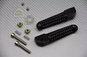 AtbgXgƃyÕubNyA }n VMAX 1700 RP21 2009-2017 Black Pair of Rear Foot Rests & Pegs YAMAHA VMAX 1700 RP21 2009-2017