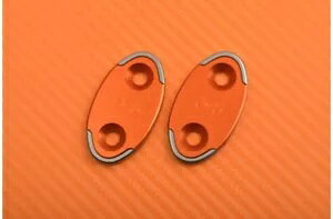 IW`^~[ubNItv[g 40mm z_ CBR 125 R / 300 R 2014-2018 Orange-Titanium Mirrors Block Off Plates 40mm HONDA CBR 125 R / 300 R 2014-2018