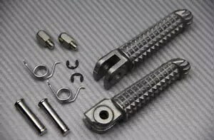 tgtbgXg 1g ^Cv Vo[ }n YZF R1 RN04 2000-2001 7.5cm- Pair of front footrests original type silver YAMAHA YZF R1 RN04 2000-2001 7.5 cm-