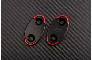 ubN[W~[ubNItv[g 40 mm z_ CBR 650 R 650R 2019-2020 Black-Rouge Mirrors Block Off Plates 40 mm HONDA CBR 650 R 650R 2019-2020