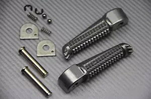 Vo[ yA A tbgXg & yO }n MT07 g[T[ / 700 2016-2019 X|[c Silver Pair of Rear Foot Rests & Pegs YAMAHA MT07 Tracer / 700 2016-2019 SPORT