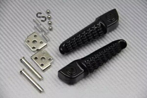 リアフットレストとペグのブラックペア KAWASAKI NINJA 650 EX650M 2020-2023 Black Pair of Rear Foot Rests & Pegs KAWASAKI NINJA 650 EX650M 2020-2023
