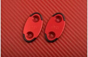 ~[ g pl ԍ 40 mm z_ CBR 650 R 650R 2019-2020- Mirror trim panels red-black 40 mm Honda CBR 650 R 650R 2019-2020-