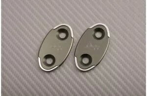 `^A~~[ubNItv[g 40 mm z_ CBR 125 2004-2011 Titane-Alu Mirrors Block Off Plates 40 mm HONDA CBR 125 2004-2011
