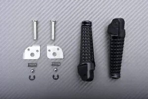 ���A�t�b�g���X�g�ƃy�O�̃u���b�N�y�A SUZUKI GSXR 600 SRAD AD 1997-2000 Black Pair of Rear Foot Rests & Pegs SUZUKI GSXR 600 SRAD AD 1997-2000