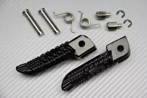 tgtbgXgƃyÕubNyA SUZUKI GSX-S 1000 F WDG0 2016-2021 Black Pair of Front Foot Rests & Pegs SUZUKI GSX-S 1000 F WDG0 2016-2021