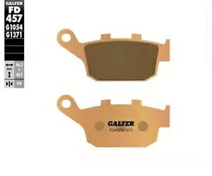 Galfer A u[L pbh z_ tHc@ 750 2021 - 2024 FD457 Galfer Rear Brake Pads HONDA FORZA 750 2021 - 2024 FD457