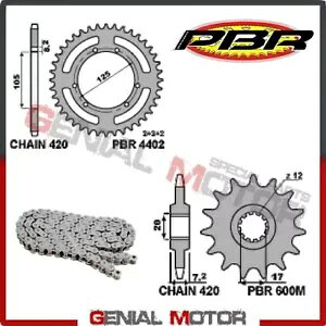 EK2680 `F[ƃXvPbgLbg 12 / 48 / 420 PBR RIEJU MRX / SMX 2002 EK2680 Chain and Sprockets Kit 12 / 48 / 420 PBR RIEJU MRX / SMX 2002