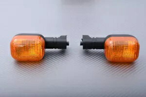 �I�����W �t�����g �E�C���J�[ �C���W�P�[�^�[ �y�A �z���_ SH50 SCOOPY 1996-2005 Pair of Orange Front Turn Signals indicators Pair HONDA SH50 SCOOPY 1996-2005 �y���s�A���i�z