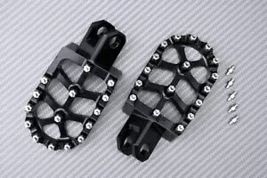 ubNA~Gf[/It[htbgXg̃yAXYL DRZ400S DR-Z400S 2000-2012 Pair Of Black Alu Enduro / Off-Road Footrests SUZUKI DRZ400S DR-Z400S 2000-2012