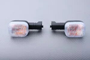 zCg NA tg ECJ[ z_ SH100 SCOOPY 1996-2001 ̃yA Pair of White Clear Front Turn Signals HONDA SH100 SCOOPY 1996-2001