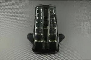 LED �u���[�L���C�g �C���W�P�[�^�[�t�� ���F SUZUKI SV 1000 S S SV1000S SVS WVBX 2003-2010- LED brake light with indicator tinted SUZUKI SV 1000 S S SV1000S SVS WVBX 2003-2010- �y���s�A���i�z