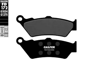Galfer ���A �u���[�L �p�b�h BMW R1300 GS TROPHY (LLANTA RADIOS) 2023 - 2024 FD172 Galfer Rear Brake Pads BMW R1300 GS TROPHY (LLANTA RADIOS) 2023 - 2024 FD172 �y���s�A���i�z
